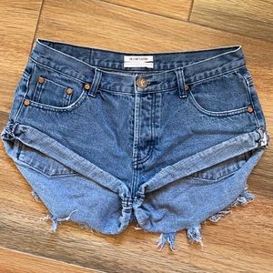 One Teaspoon Dark Denim Bandits
